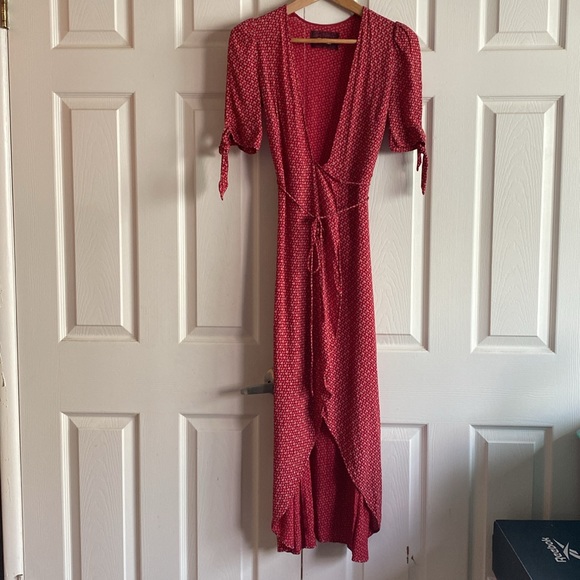 Reformation Royce Wrap Dress - Picture 6 of 10